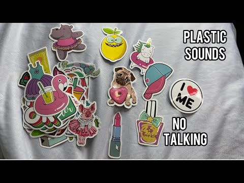 asmr plastic sounds no talking