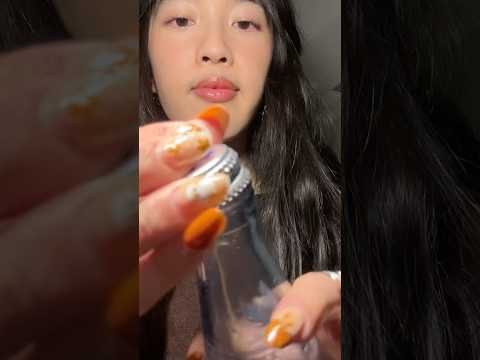ASMR bottle lid sounds 😚 (short version) #asmr #relax #sleep #tingles #shorts