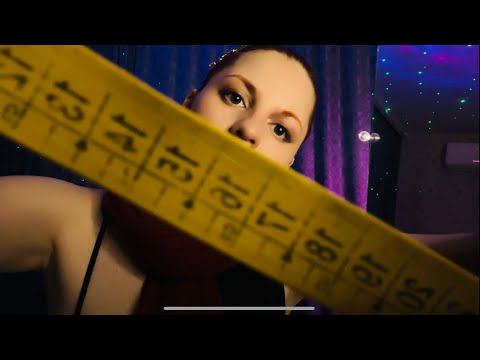 ASMR MEASURING 📐 АСМР: Измерю тебя полностью/Сниму мерки/Измерю твоё лицо/Замерки/ROLEPLAY RUSSIAN