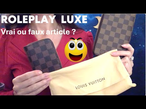 ASMR ROLEPLAY Luxe * Authentification d'articles de Luxe