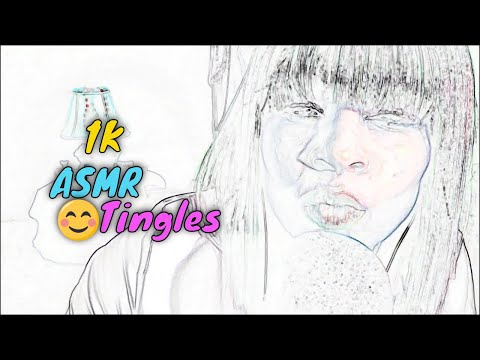 ASMR Close Up, Soft Spoken Inaudible, Mouth Sounds by 1K ASMR Tingles