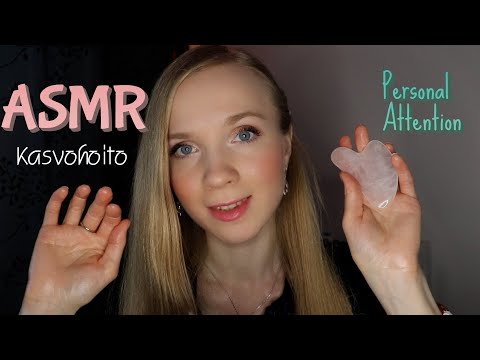 KOSMETOLOGI - ASMR SUOMI 💎Kasvohoito💆‍♀️SPA FACE TREATMENT ✨ASMR PERSONAL ATTENTION