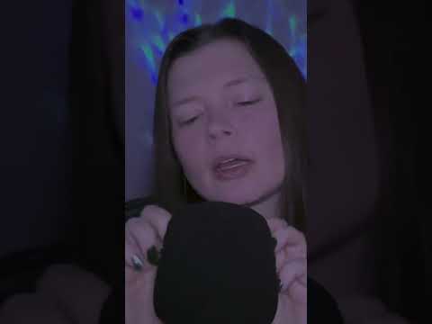 ASMR Fast and Aggressive Foam Mic Cover With Quick Whispers #asmr #relax #tingles