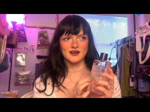 ASMR With my FAVORITE perfumes!🌸(whisper ramble, lots of tapping!)