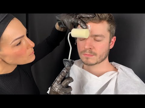 ASMR Special Eyebrow Treatment