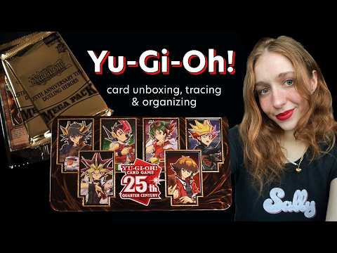 ASMR Yu-Gi-Oh TCG 25th QUARTER CENTURY Unboxing💥Tracing, Tapping & Whispering (GER)