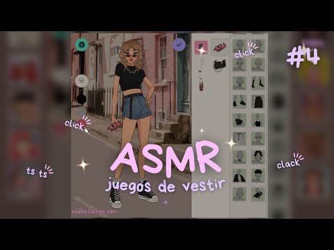 ASMR ✧ ¡Creándome a mí misma en juegos de vestir! Con muchas afirmaciones positivas 🍓🩰 [Binaural]