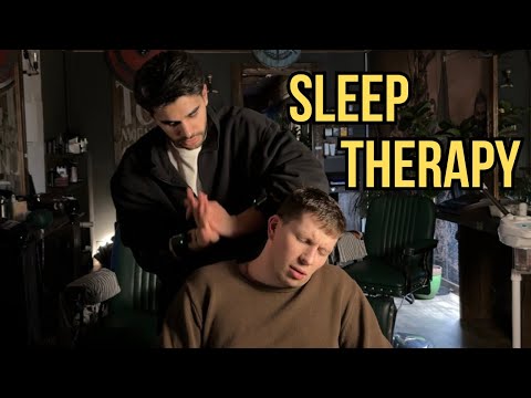 ASMR for Men | Whispering, Scalp, Face & Shoulder Massage | Stereo 3D
