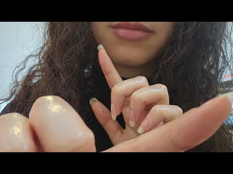 ASMR soft spoken lofi - Roleplay face neck and shoulder massage with oil - layering sounds💆‍♂️