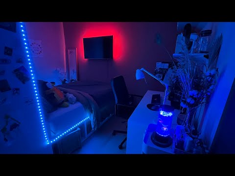 ASMR room tour ( chaotic)