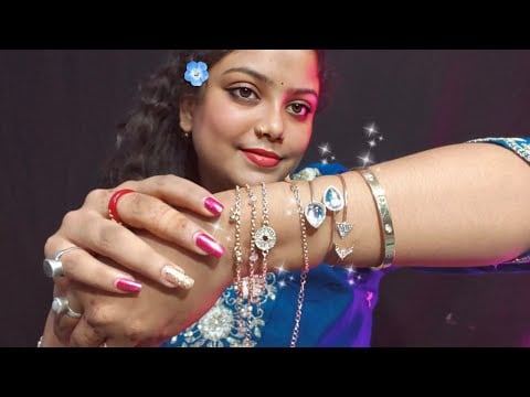 ASMR My Korean Bracelet Collection 😱