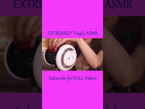 ASMR Mic Scratching & Ear Cleaning ❤️ #shorts