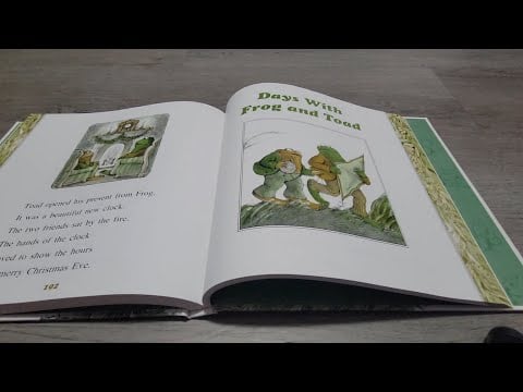 ASMR Reading Frog and Toad Storybook Favorites - Book 4: Days with Frog and Toad!