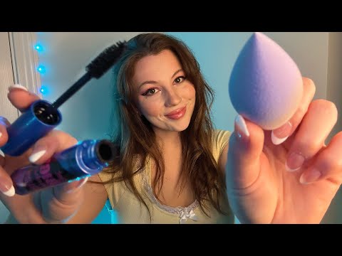 FAST ASMR| Giving You A ✨MAKE-UP GLAM✨*new makeup products!!*