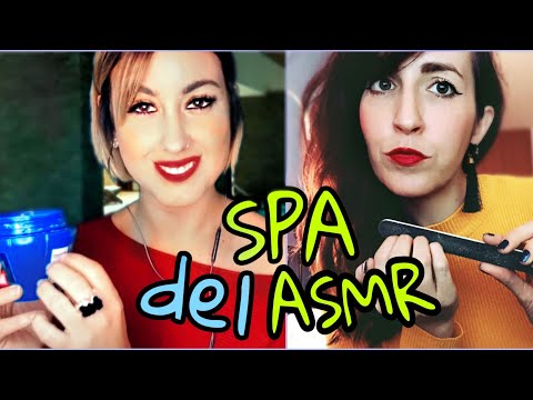 SPA del ASMR🧖‍♀️ RELAJANTE 😴- PELUQUERIA y MANICURA 💅 CON ALY ASMR