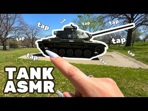 asmr on a tank outside / nature asmr