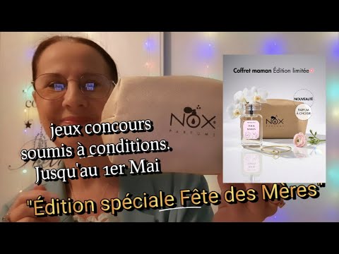 Asmr français: Unboxing "Nox parfums Édition spéciale Fête des Mères" concours 
