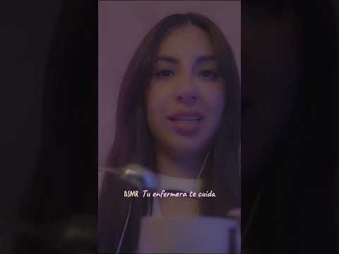 Tu enfermera favorita te atiende🤒💗 #ASMR #consuelo