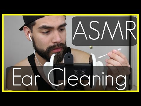 3D ASMR - Ear Cleaning | Ear to Ear Caressing (Soft Male Whisper and Binaural Ear Touching Sounds)