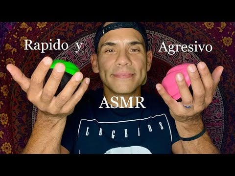 SONIDOS DE TAPPING ASMR RÁPIDOS Y AGRESIVOS 100% HORMIGUEO💗 (en español)