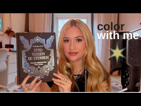 asmr | whispered coloring to bring you comfort