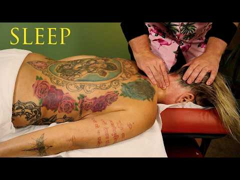 She Melted Into Deep Sleep – Back Massage for Ultimate Bliss (ASMR)