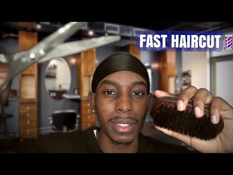 [ASMR] Realistic Ultra fast haircut (whispers and clipping sounds)