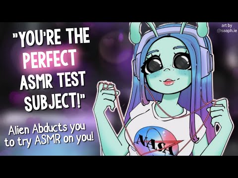 You've been abducted...for ASMR?! [Curious Alien Girl | Tingle Research | Space Cuddles | F4A Audio]