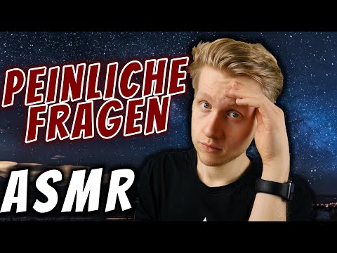ASMR | Ich beantworte peinliche & unangenehme FRAGEN + Entspannte Trigger