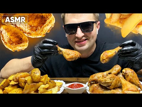 ASMR SHINS & POTATO & MUKBANG 먹방 | COOKING & EATING SOUNDS | Andrew ASMR