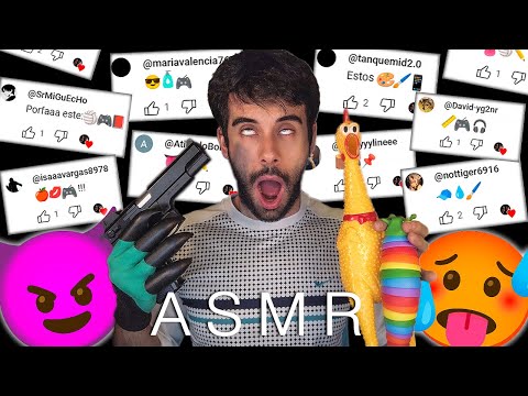 ASMR EMOJI CHALLENGE 3 ESPAÑOL para DORMIR