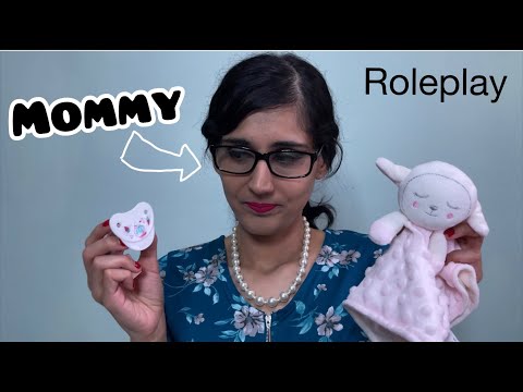 Asmr Roleplay - mommy roleplay  nurturing personal attention (Close Up)