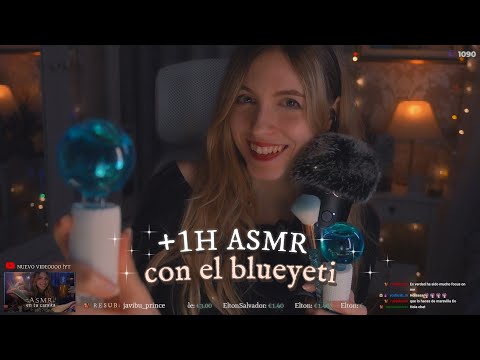 ASMR DIRECTO +1H 🔴 Noche relajante con el BLUEYETI 🌿💙