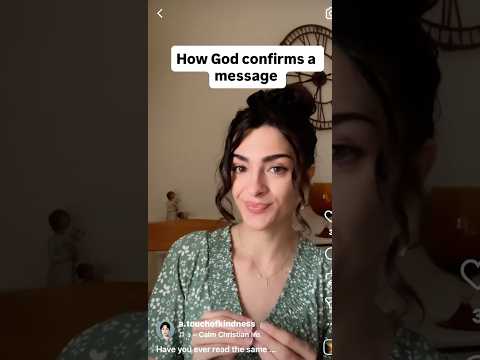 How God Confirms His Message #faith #christian #testimony