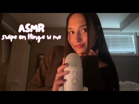 asmr - swipe on Hinge with me pt. 3