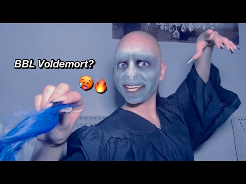 ASMR~ Voldemort plays with your hair in the back of class 🫶🏻