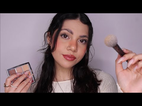 ASMR te maquillo rápido y agresivo (fast & aggressive)🌬| Dámaris ASMR♡