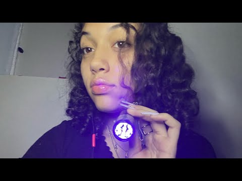 ASMR- fast & aggressive cranial nerve exam but you fail ..