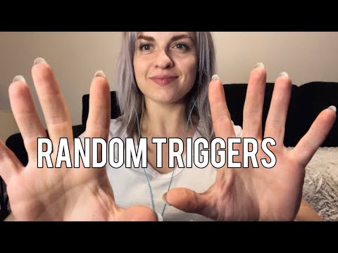 FAST & AGGRESSIVE ASMR RANDOM TRIGGERS WHISPERED