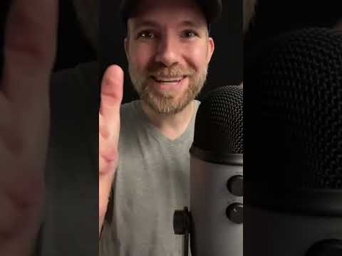 ASMR Hand Sounds and Repeating my Intro! #shorts #asmrshorts