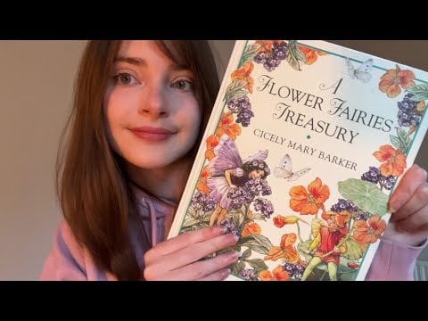 ASMR Reading The Fairy Treasury • Whispers • Tapping • Tracing