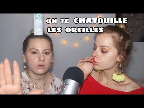 ASMR | Des frissons dans tes oreilles👂 (tapping, bruit de l'eau, brushing, inaudible, scratching..)