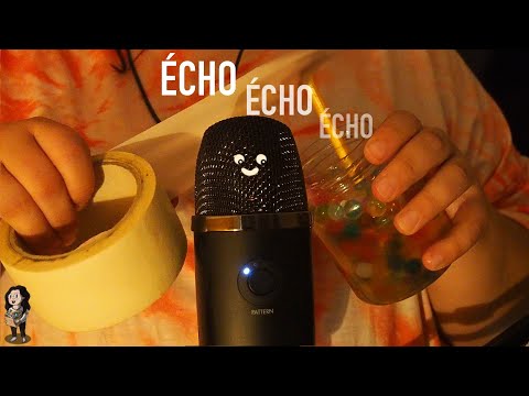 ASMR - 10 Triggers + Mouth Sounds & Echo