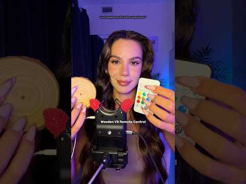 ASMR tingle test! Right or left ear? 😴 use headphones for better experience 💤  #asmr #asmrtriggers