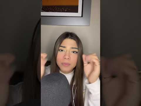 ✨ Comiéndome tus pensamientos negativos✨💕 YT： Anny asmr 😈 #asmr #asmr