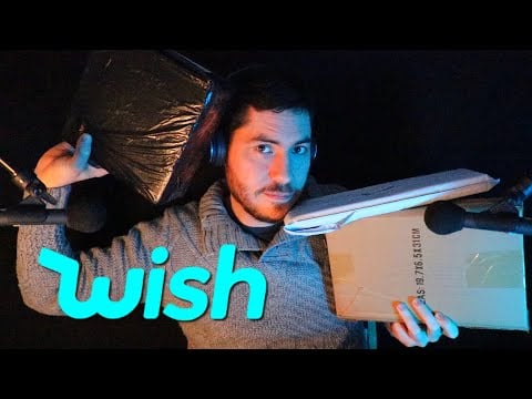 ASMR 4 COLIS DE WISH EXPRESS