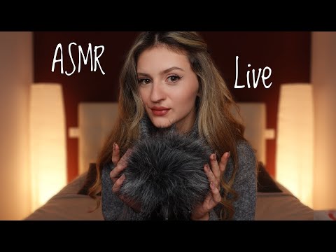 ASMR LIVE ❤ Whispering & Triggers for SLEEP 😴