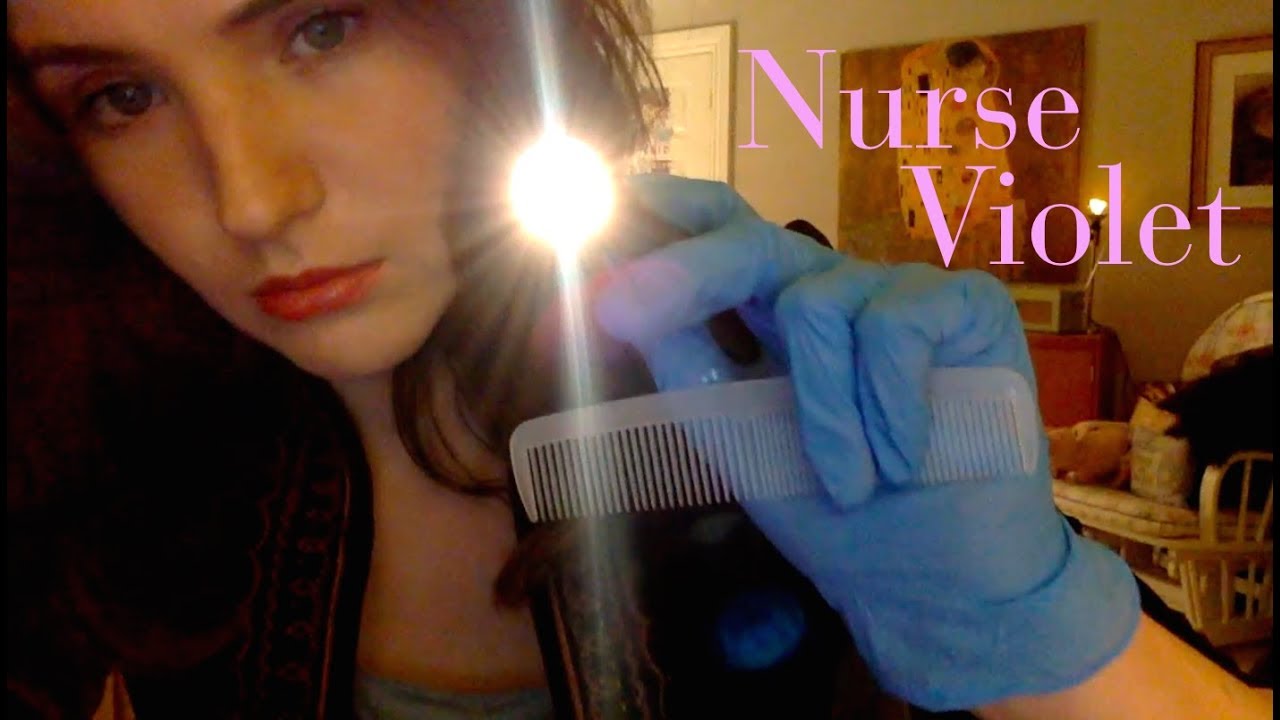 ASMR School Nurse Lice Check Roleplay