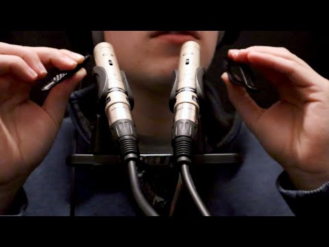 Inaudible ASMR with Tweezer Clicks and Mic Touching