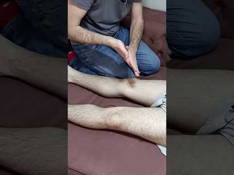 AMAZING VERY RELAXING FRONT LEG MASSAGE THERAPY #asmr #massage #relax #relaxing #shortsvideo
